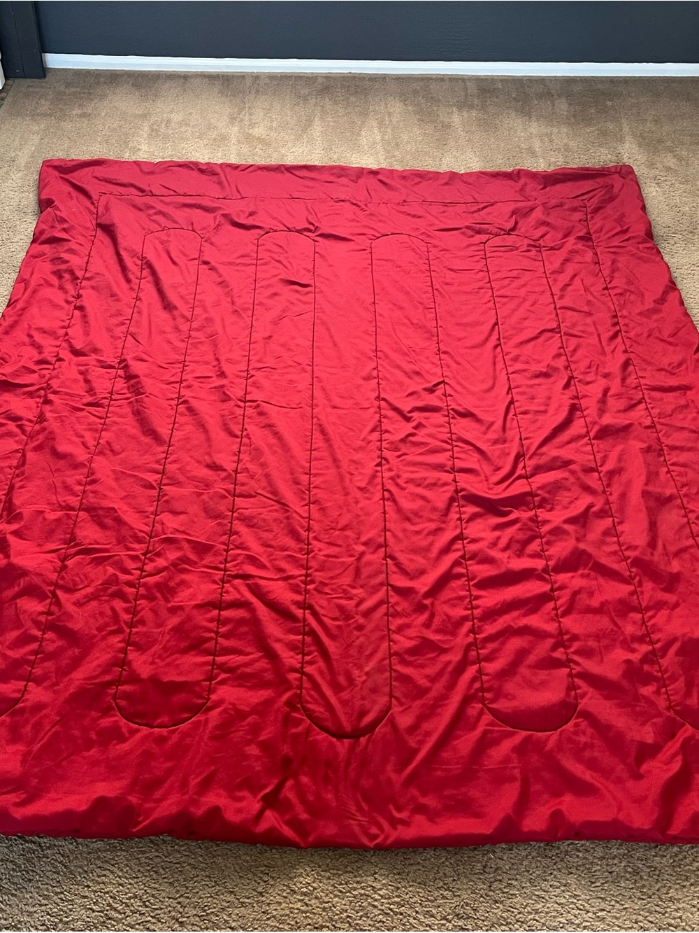 Mainstays Full Size Red Comforter